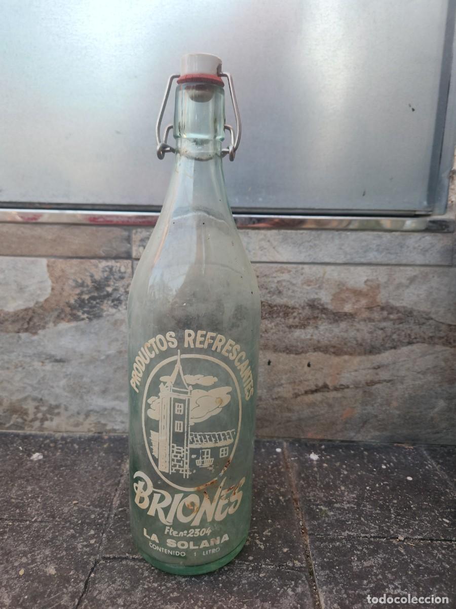 Botellas antiguas: Botella de gaseosa - Foto 1