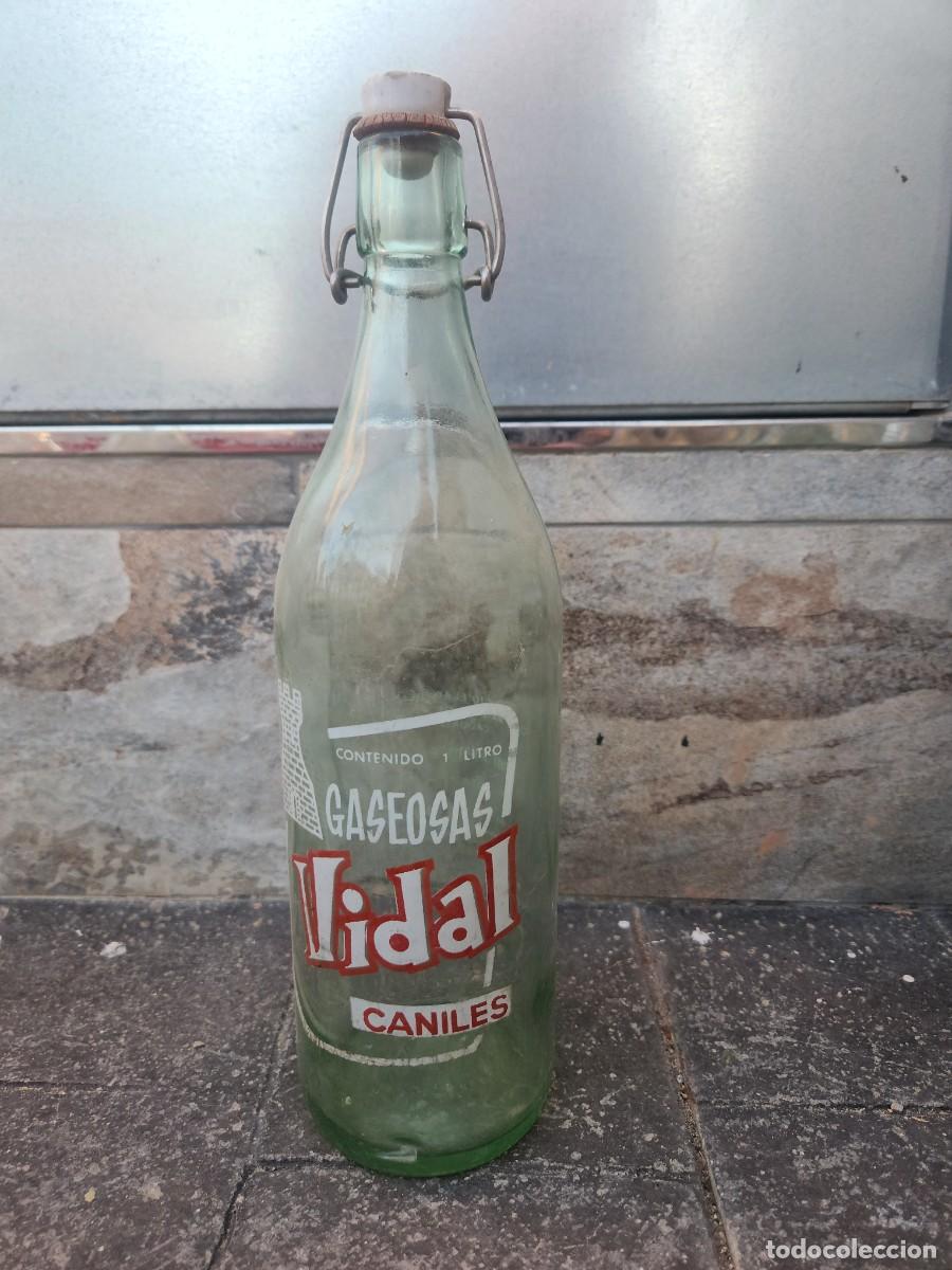 Botellas antiguas: Botella de gaseosa - Foto 1