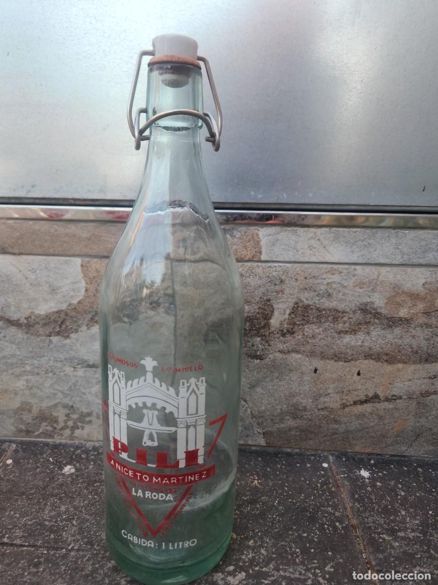 Botellas antiguas: Botella de gaseosa - Foto 1