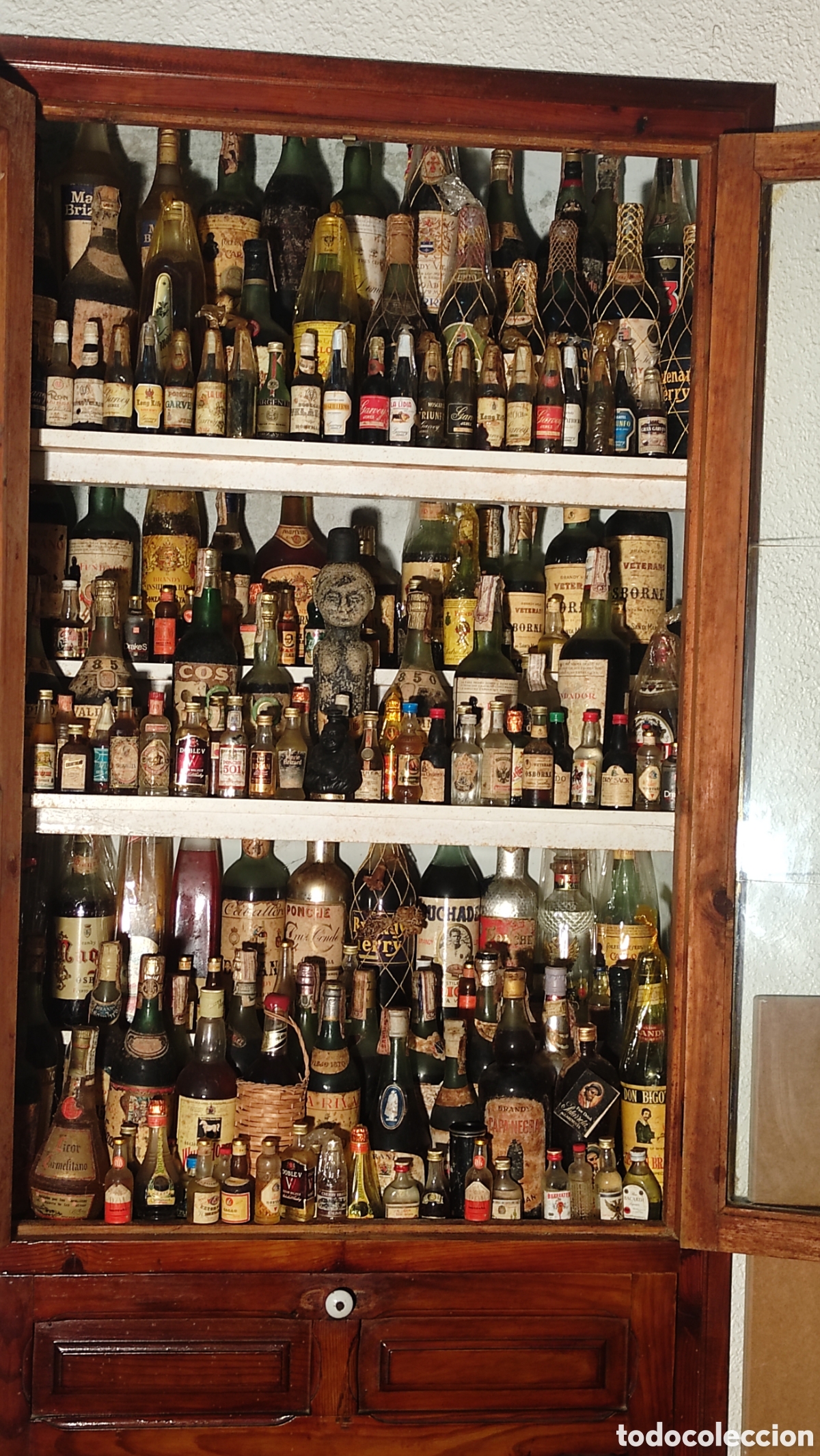Botellas antiguas: Botellas licor antiguas - Foto 1