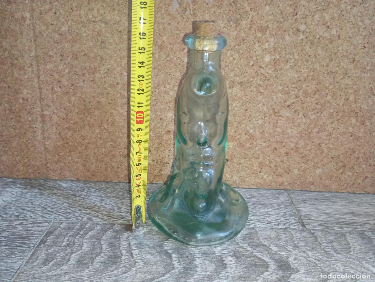 Botellas antiguas: botella decorativa en forma de Luna - Foto 7