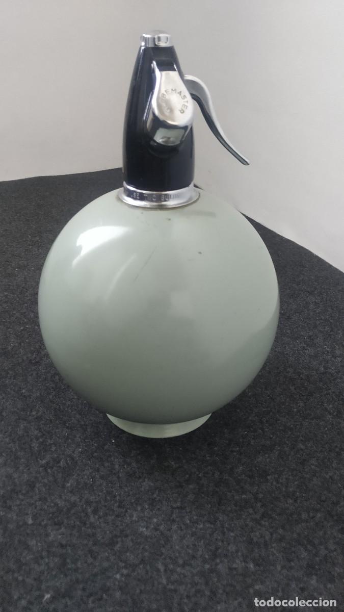 Botellas antiguas: Sif&oacute;n sparklets antiguo - Foto 1