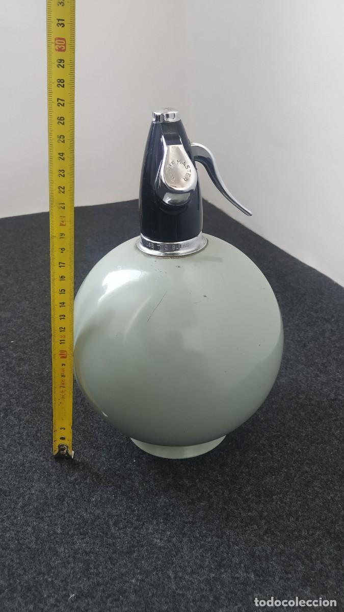 Botellas antiguas: Sif&oacute;n sparklets antiguo - Foto 2