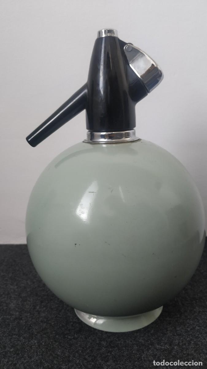 Botellas antiguas: Sif&oacute;n sparklets antiguo - Foto 8