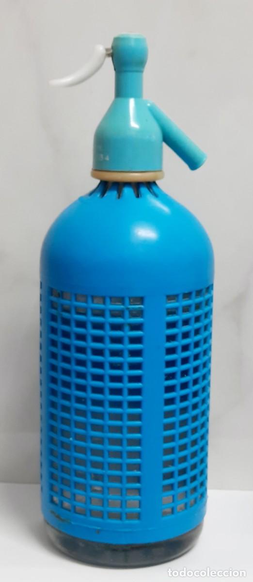 Botellas antiguas: Sifon Ca&ntilde;ellas El Vendrell - Foto 4