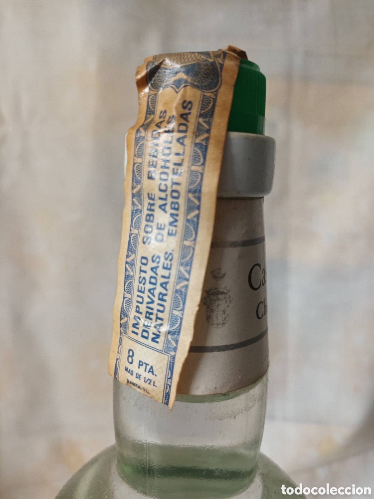 Botellas antiguas: Castillo de chich&oacute;n An&iacute;s seco - Foto 3