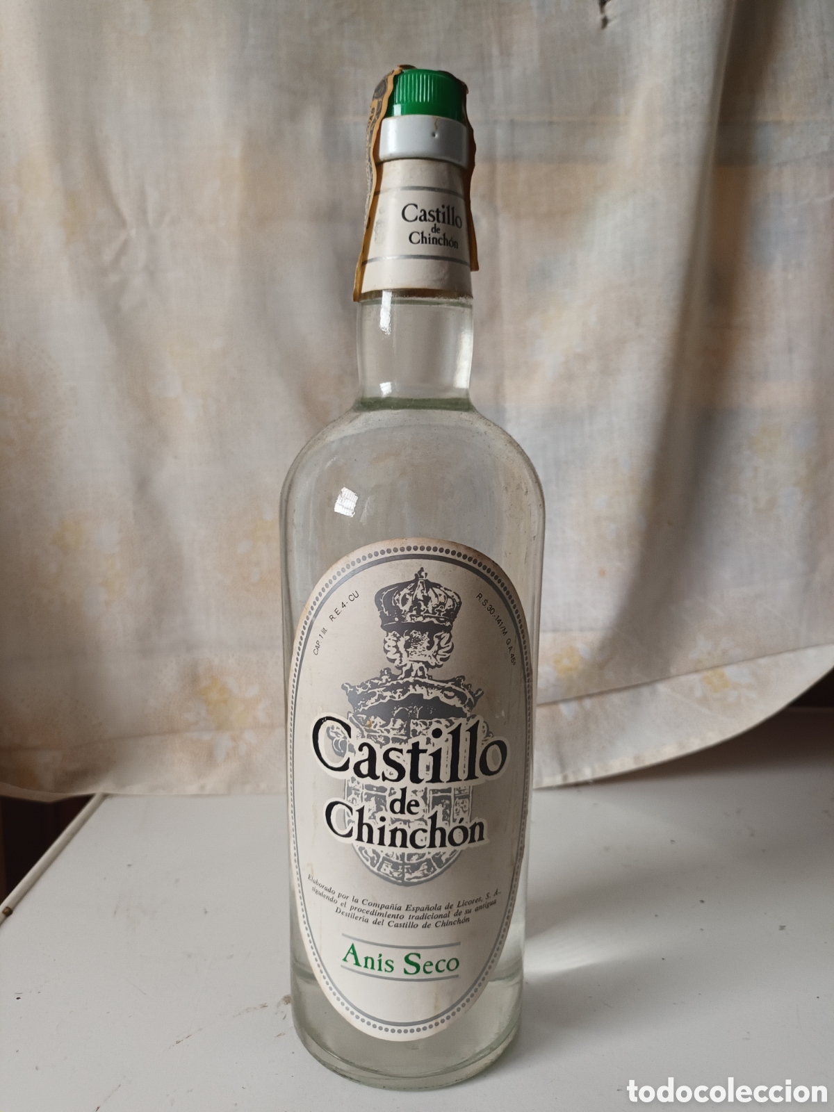 Botellas antiguas: Castillo de chich&oacute;n An&iacute;s seco - Foto 1