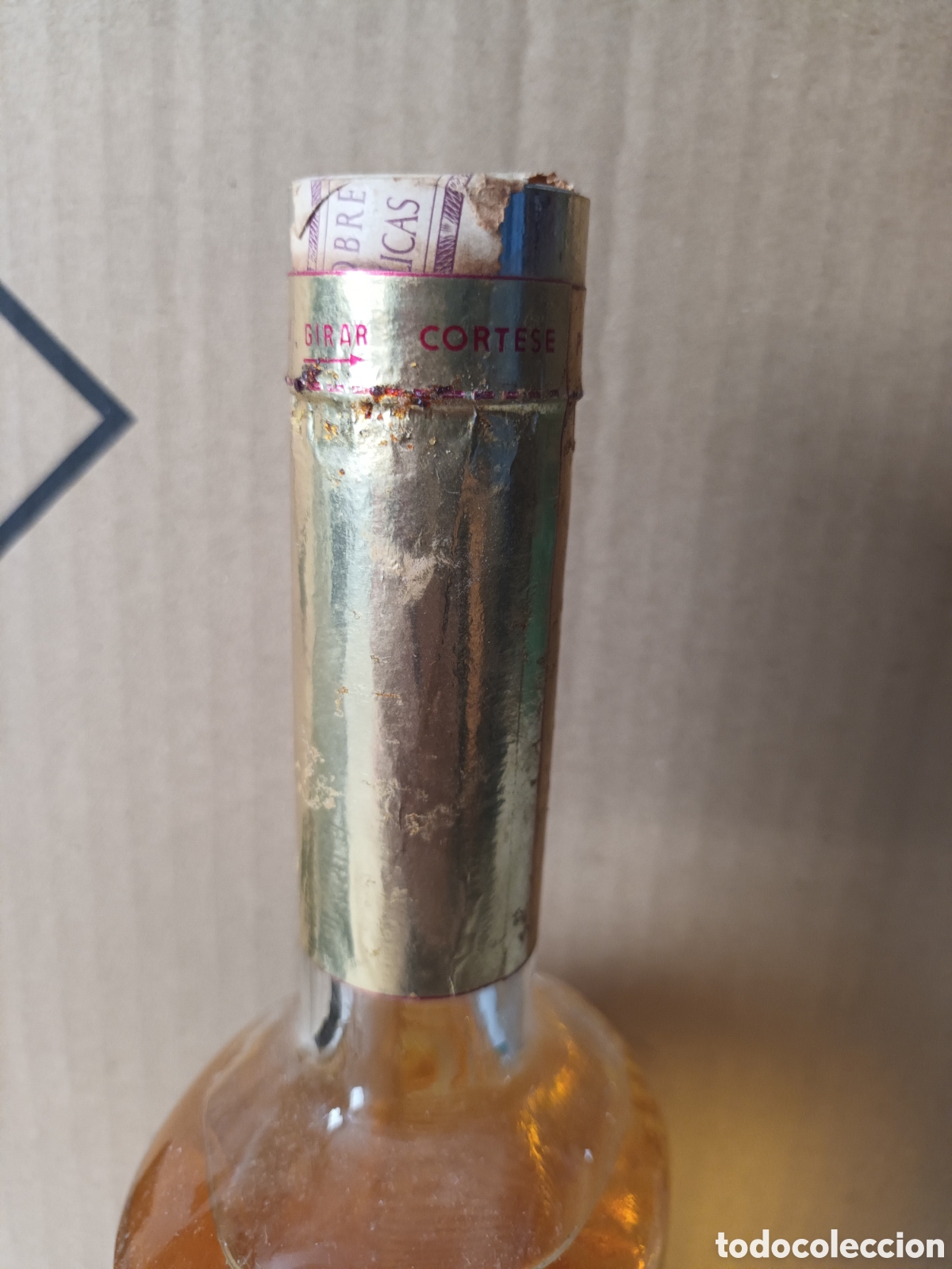 Botellas antiguas: Condesa de chichon anisete - Foto 5