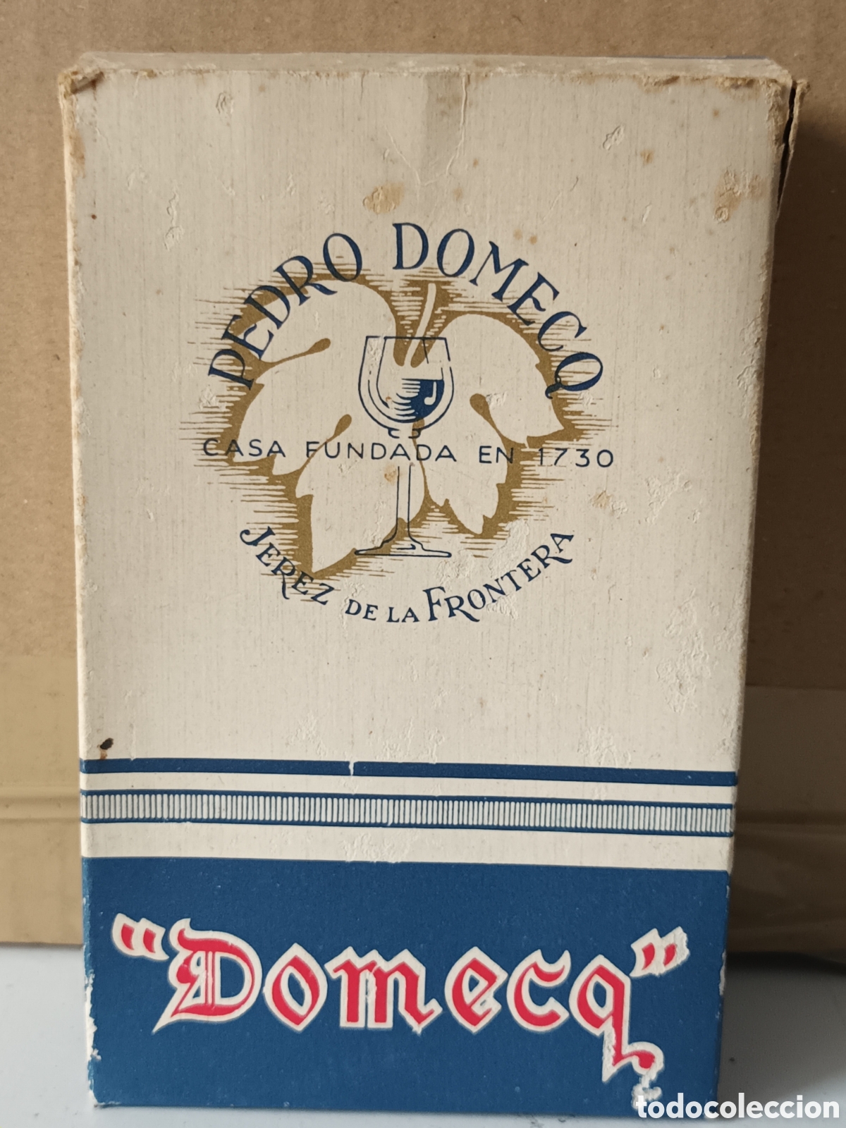 Botellas antiguas: Peque&ntilde;a botella An&iacute;s dulce Domecg - Foto 3