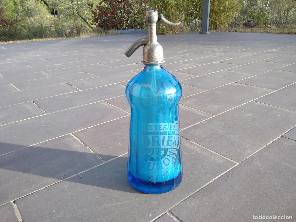 Botellas antiguas: Sifon antiguo modelo marquesa - Foto 4