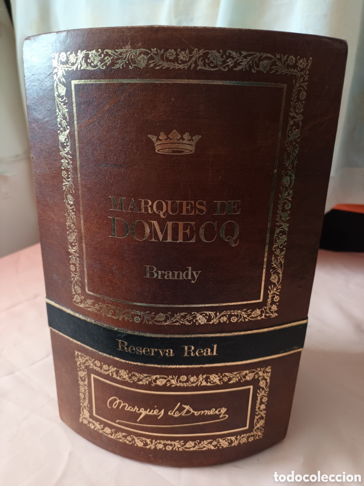 Botellas antiguas: Marques de Domecg Brandy reserva Real - Foto 4