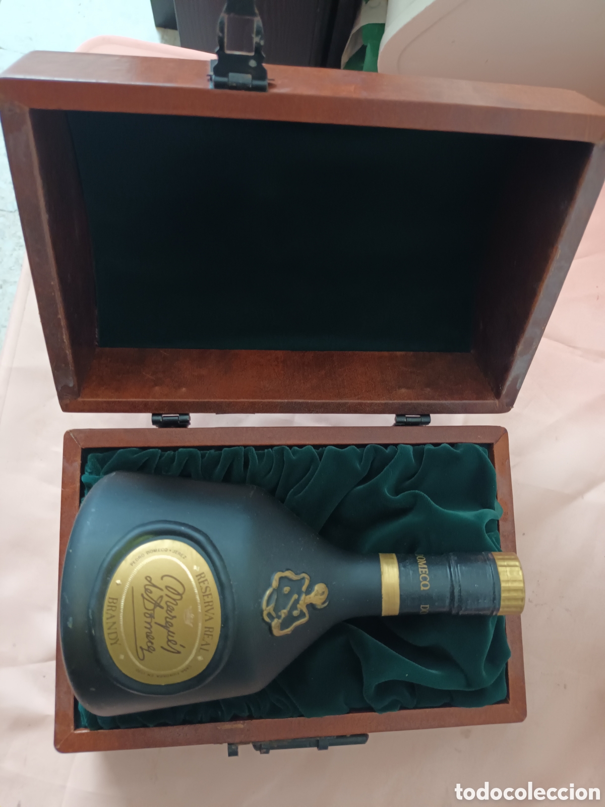 Botellas antiguas: Marques de Domecg Brandy reserva Real - Foto 5