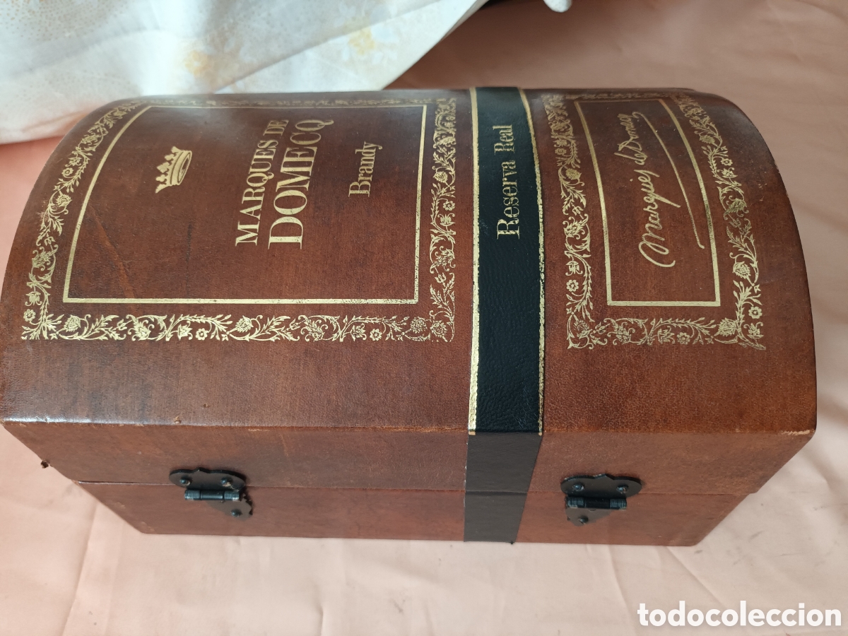 Botellas antiguas: Marques de Domecg Brandy reserva Real - Foto 7