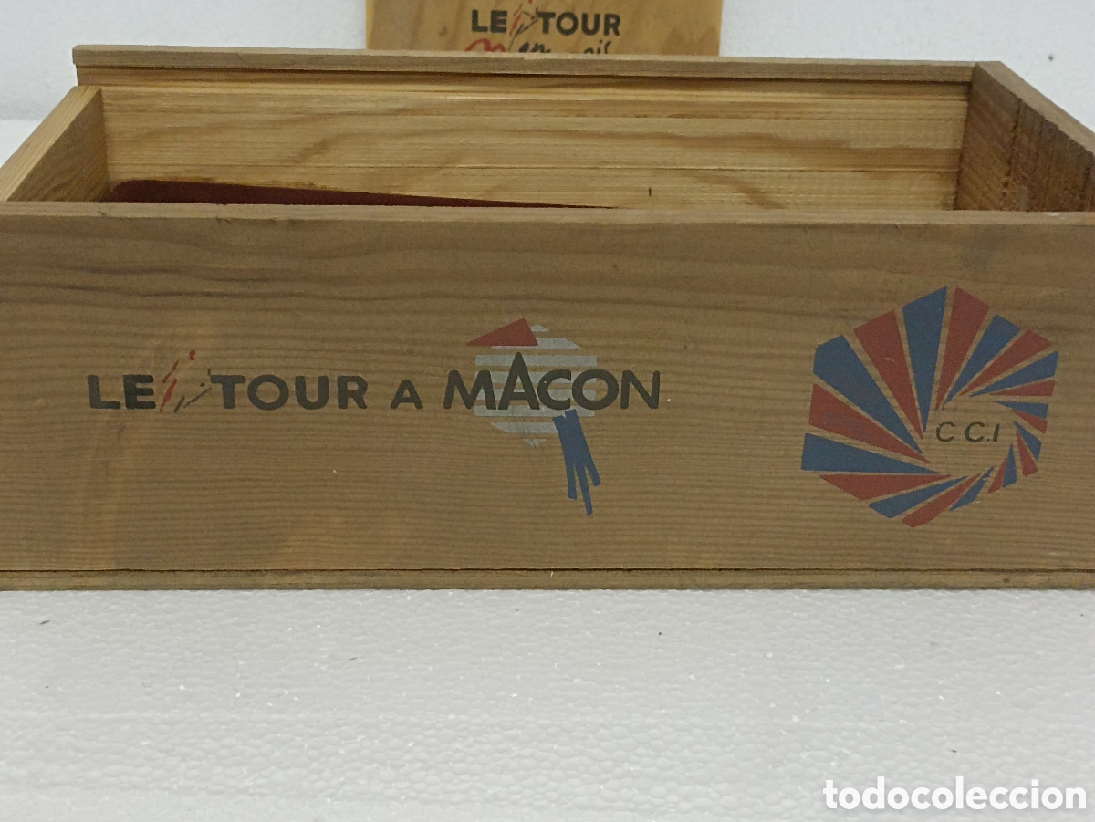 Botellas antiguas: Estuche de madera 2 botellas vino franc&eacute;s - Foto 8