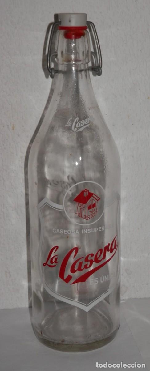 Botellas antiguas: BOTELLA LA CASERA - EDICI&Oacute;N 60 ANIVERS&Aacute;RIO - Foto 1