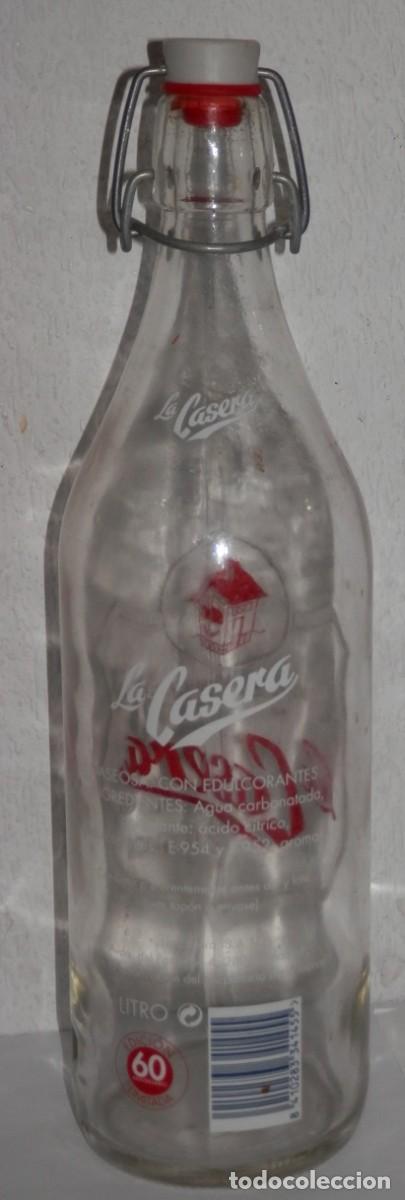 Botellas antiguas: BOTELLA LA CASERA - EDICI&Oacute;N 60 ANIVERS&Aacute;RIO - Foto 2