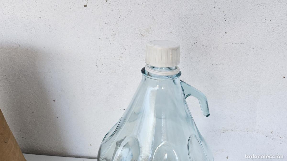 Botellas antiguas: botella de cristal antigua - Foto 2