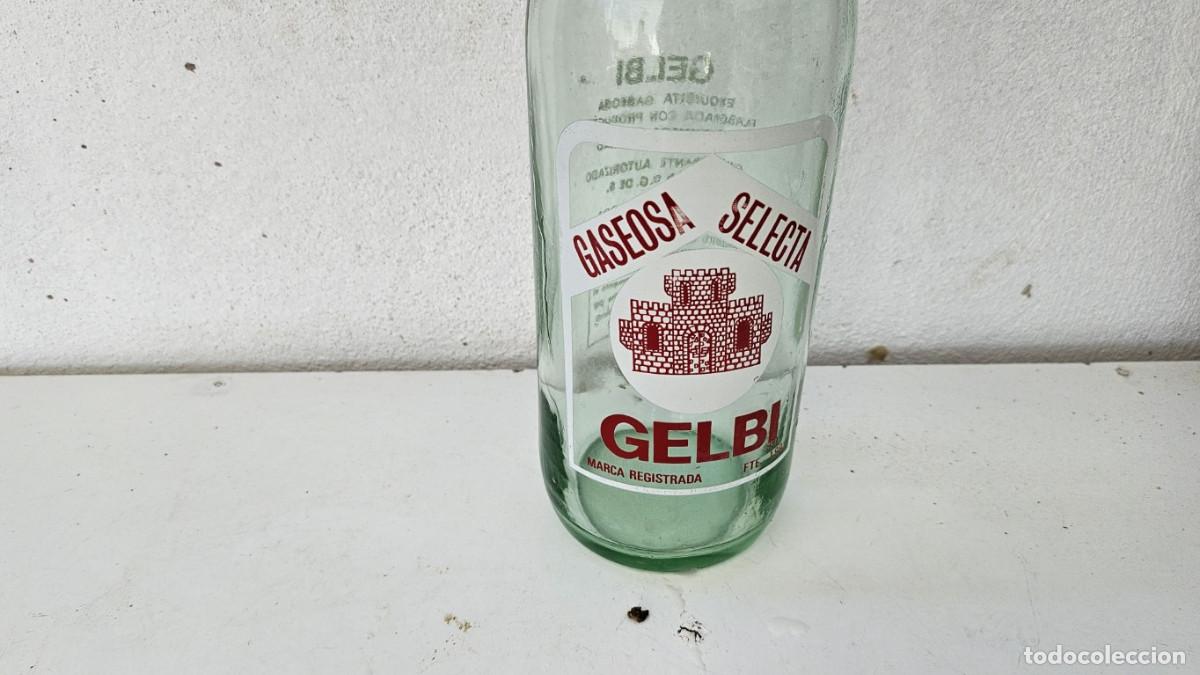 Botellas antiguas: botella de gaseosa Gezbi - Foto 2
