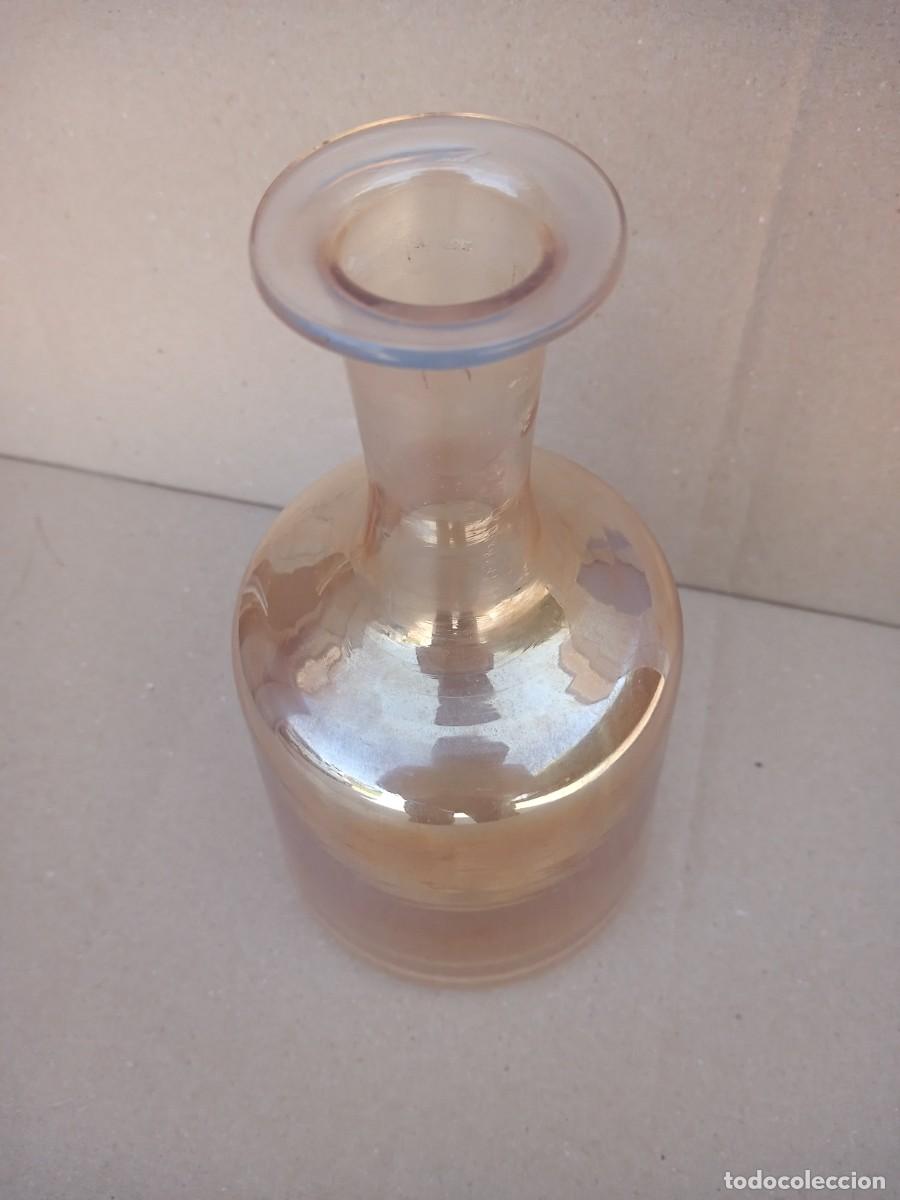 Botellas antiguas: LINDA BOTELLA DE CRISTAL - Foto 6
