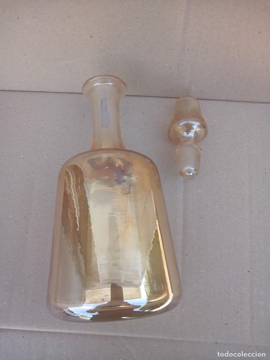 Botellas antiguas: LINDA BOTELLA DE CRISTAL - Foto 8