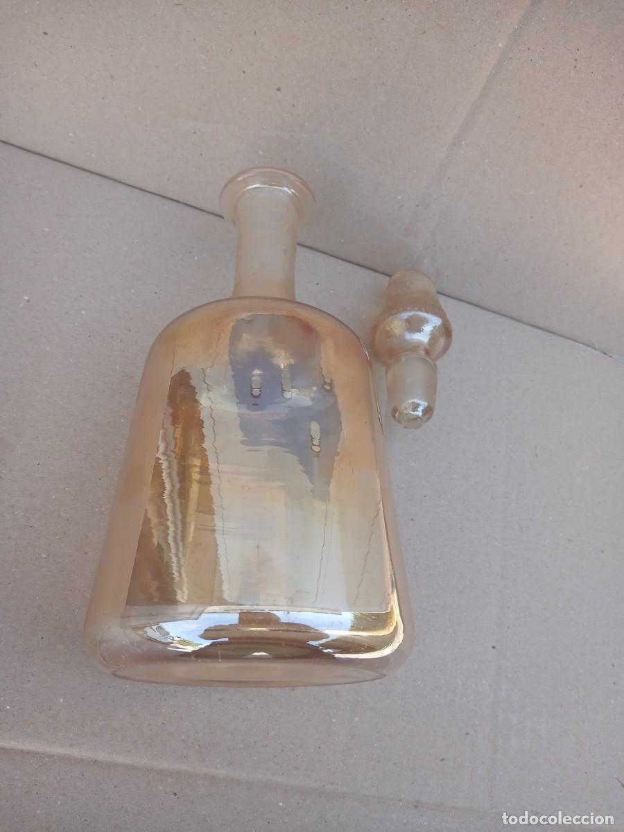 Botellas antiguas: LINDA BOTELLA DE CRISTAL - Foto 9