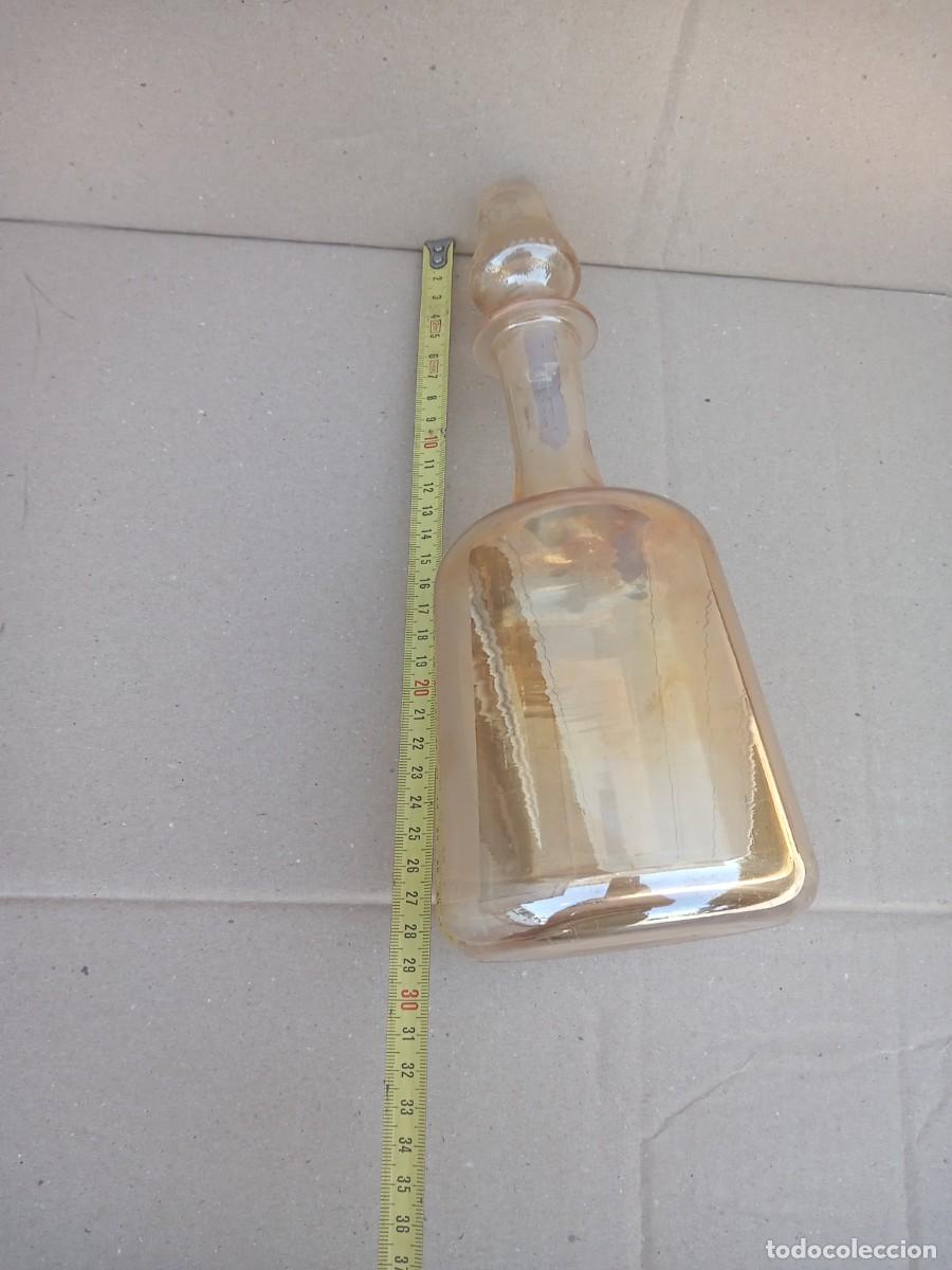 Botellas antiguas: LINDA BOTELLA DE CRISTAL - Foto 10
