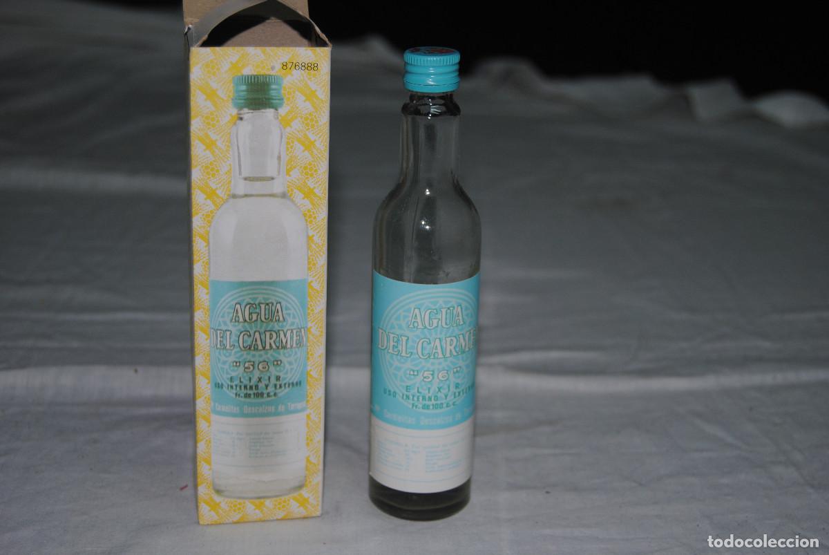 Botellas antiguas: 381 BOTELLA AGUA DEL CARMEN - Foto 1