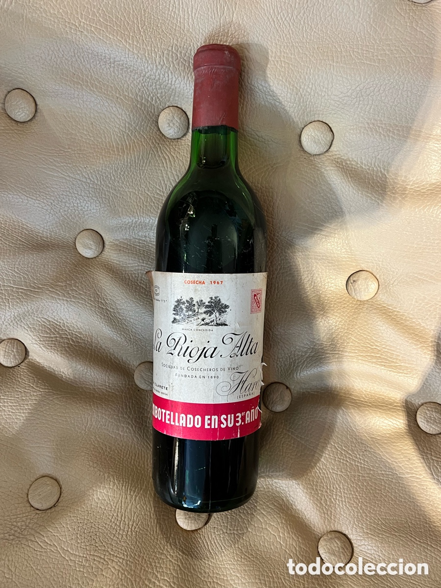 Botellas antiguas: La rioja Alta de 1967 - Foto 1