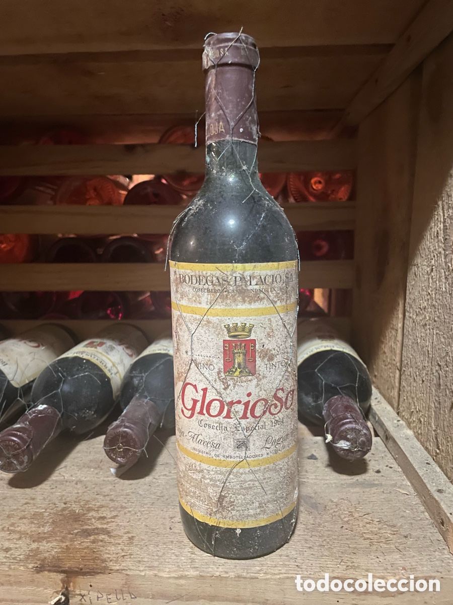 Bouteilles anciennes: Vino tinto rioja Glorioso reserva 1964