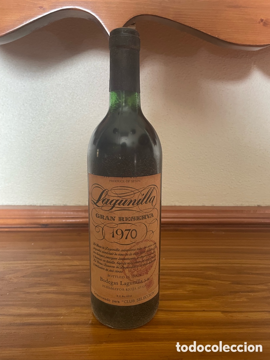 Botellas antiguas: Lagunilla gran reserva 1970 - Foto 1