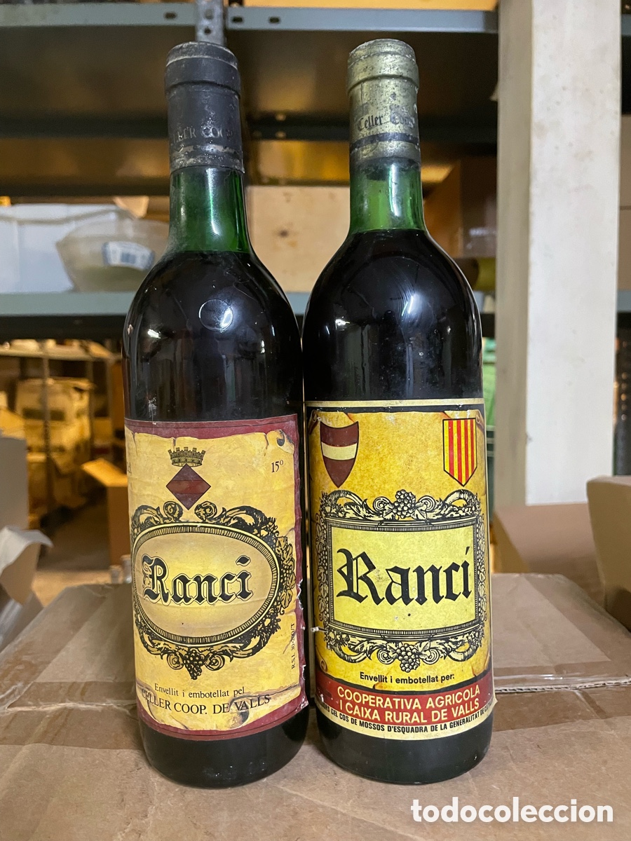 Alte Flaschen: Botellas antiguas Vi ranci de Valls