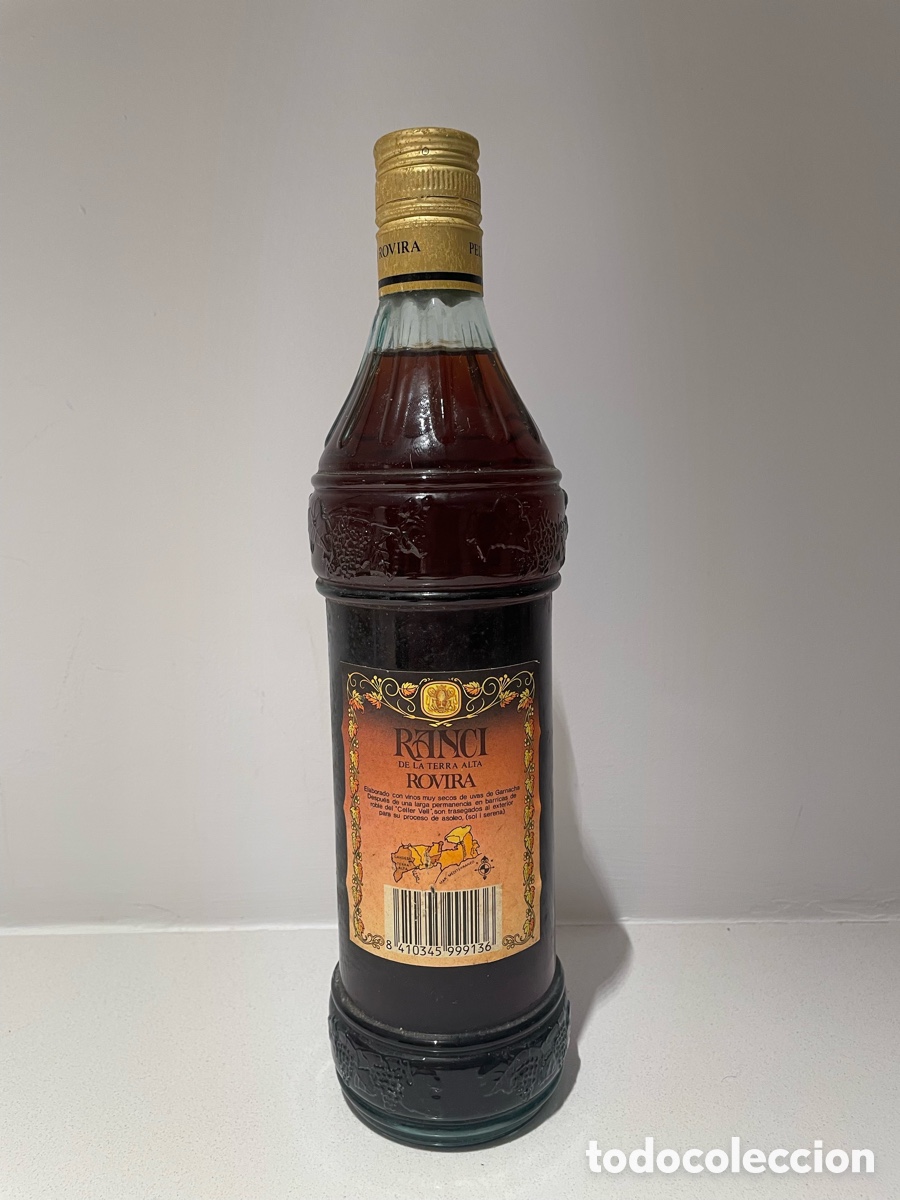 Botellas antiguas: Ranci de la terra alta Rovira - Foto 2