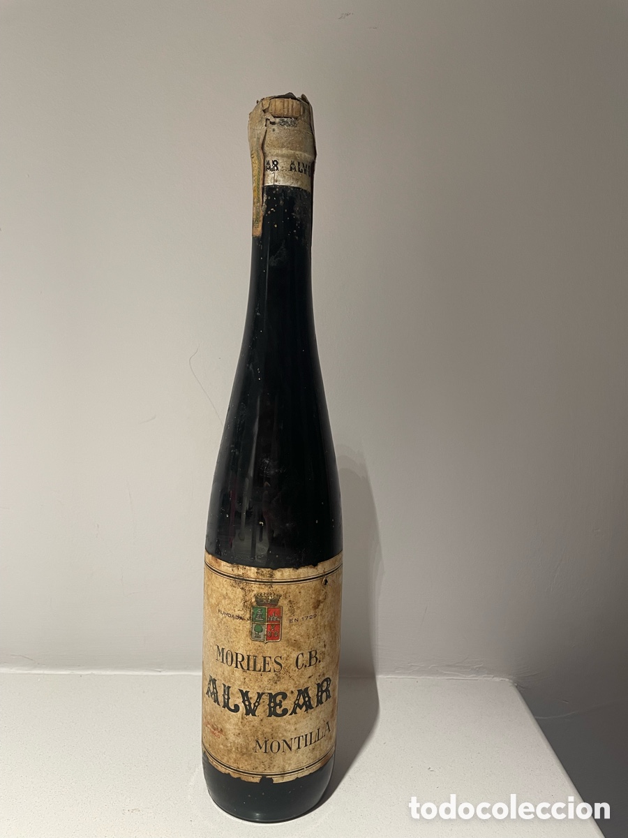 Botellas antiguas: Moriles CB Alvear Montilla - Foto 1
