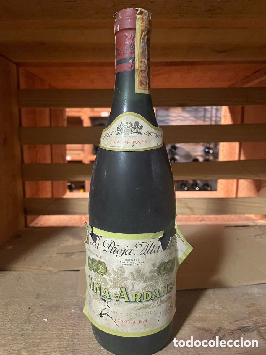 Antique bottles: Vi&ntilde;a Ardanza 1976 La rioja Alta