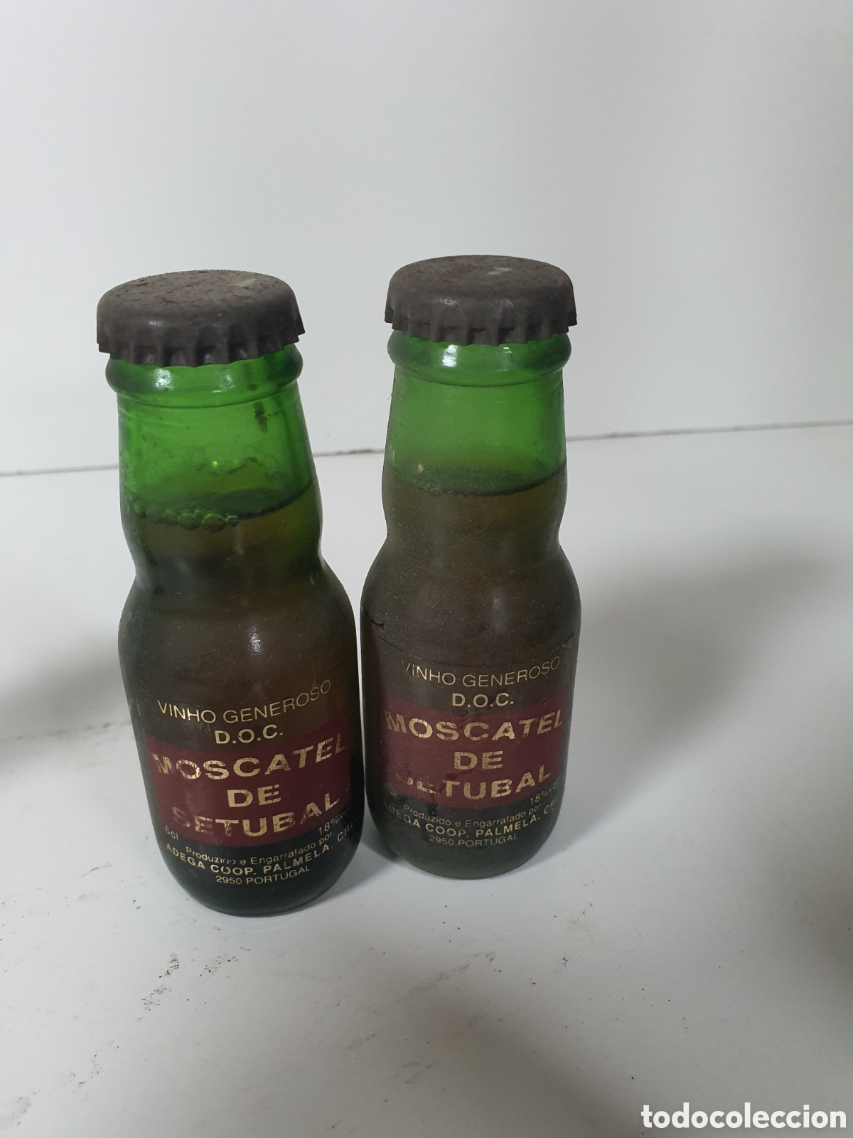 Botellas antiguas: Botellas moscatel setubal - Foto 1
