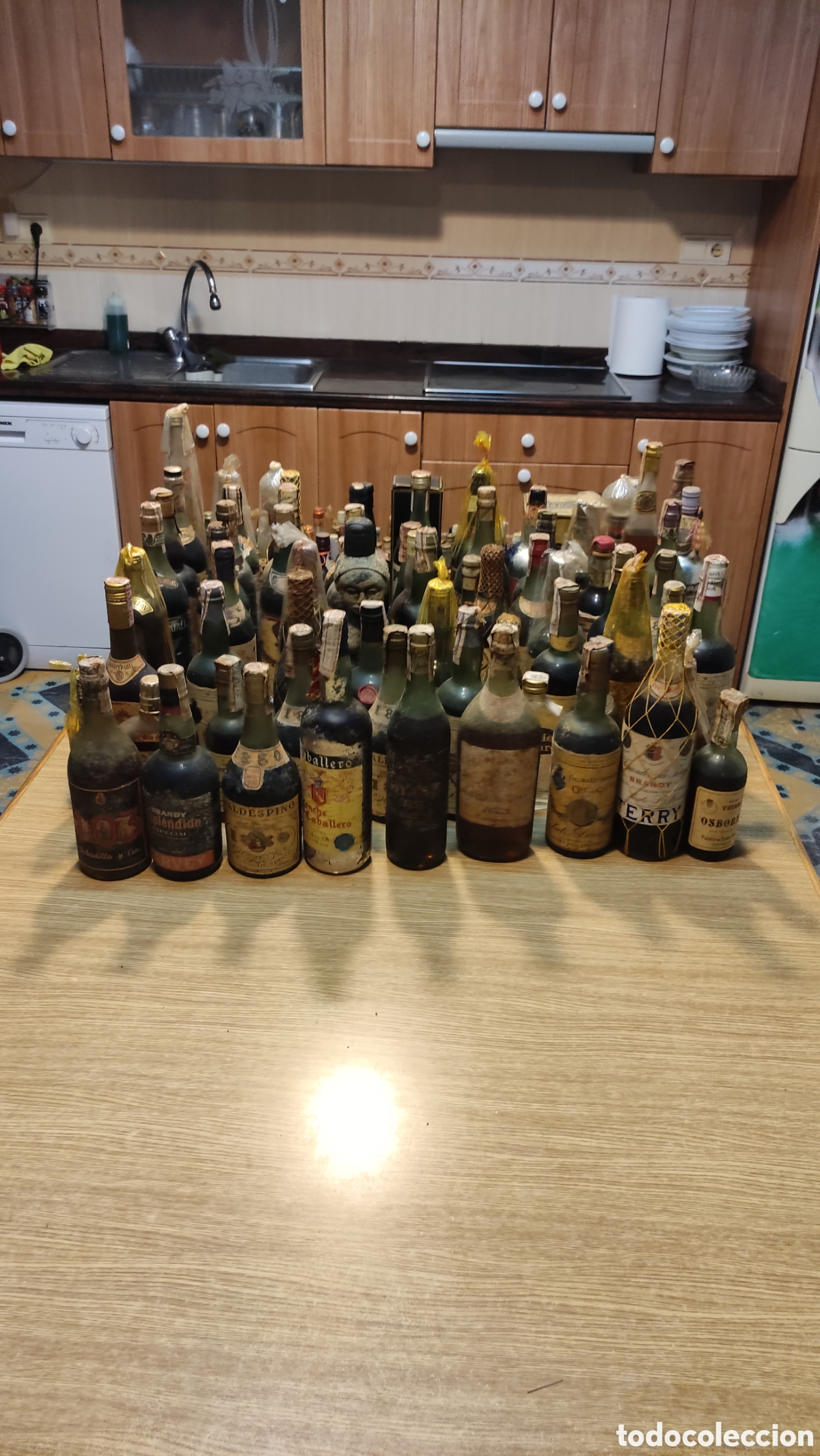 Botellas antiguas: Botellas licor antiguas - Foto 4