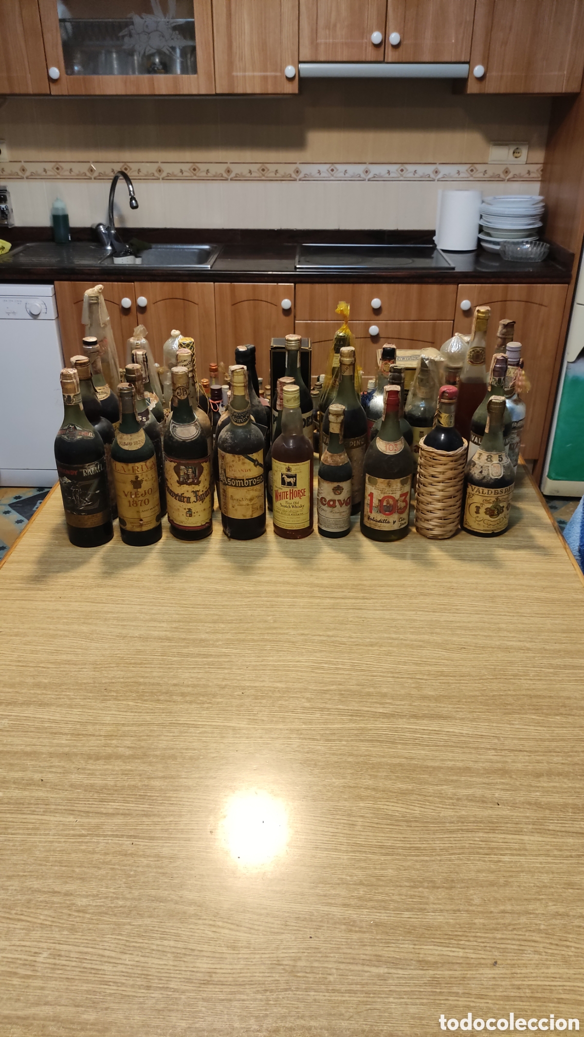 Botellas antiguas: Botellas licor antiguas - Foto 7