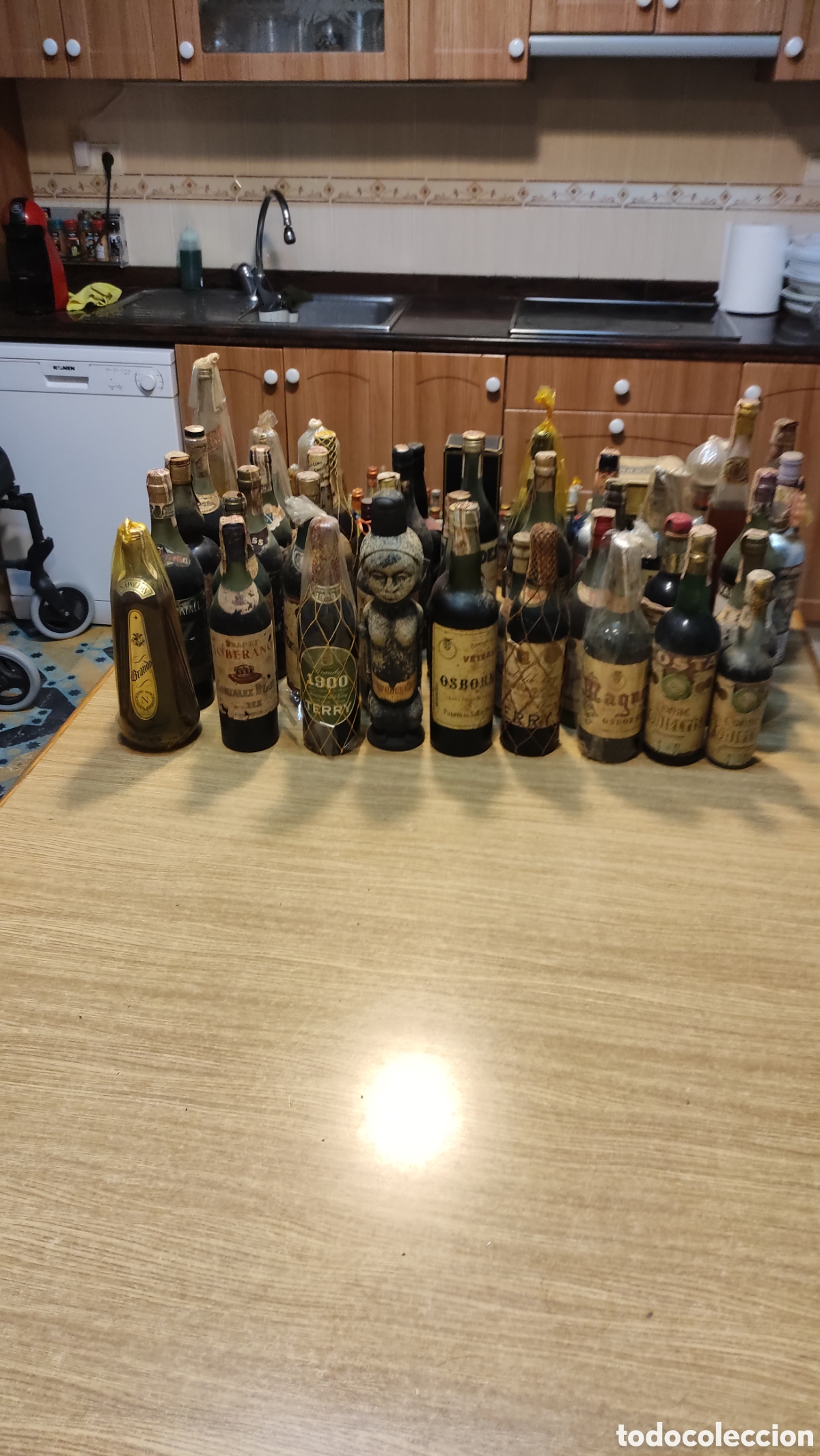 Botellas antiguas: Botellas licor antiguas - Foto 8