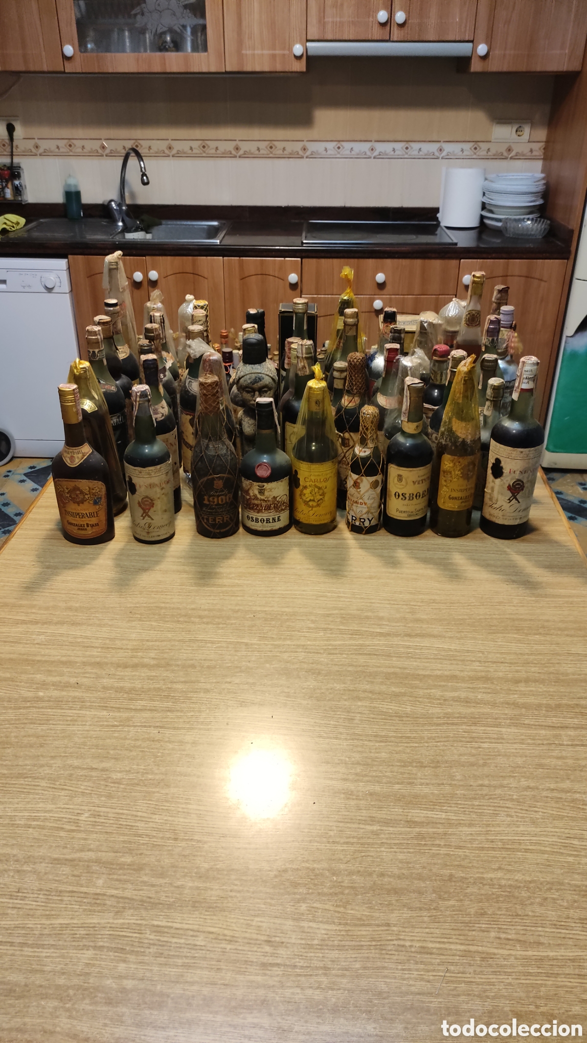 Botellas antiguas: Botellas licor antiguas - Foto 9