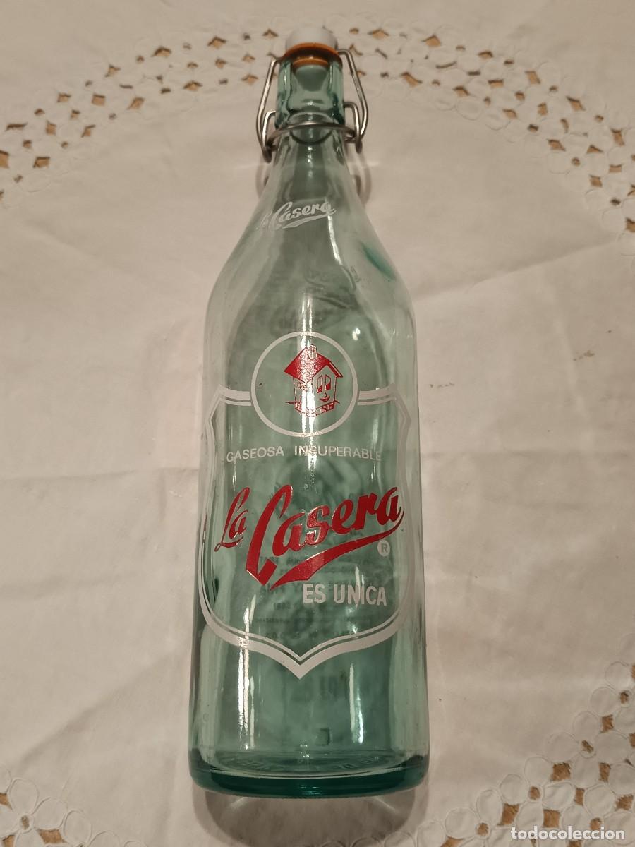 Botellas antiguas: Botella antigua de La Casera - Foto 2