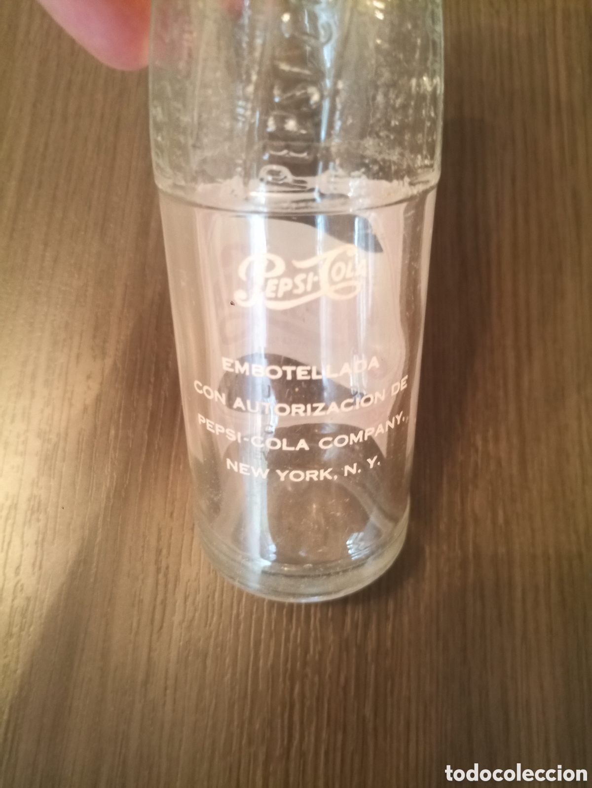 Botellas antiguas: Antiguo Botellin PEPSI COLA - Foto 5