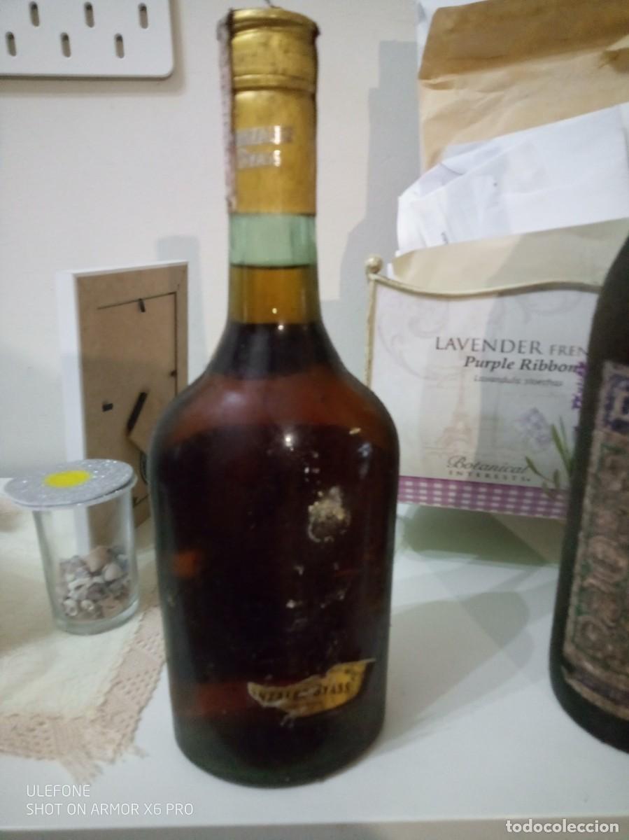 Botellas antiguas: botella brandy Insuperable - Foto 2