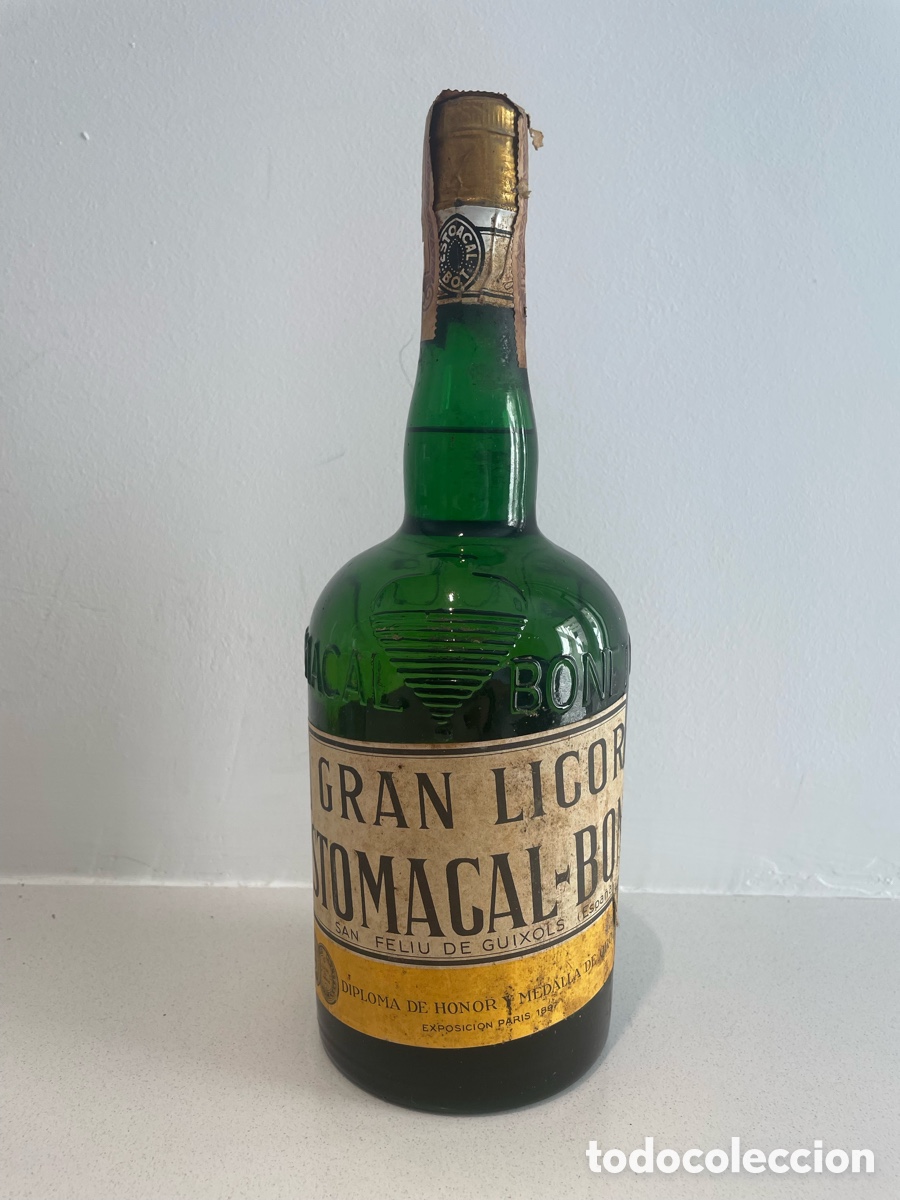Botellas antiguas: Gran licor estomacal Bonet - Foto 1