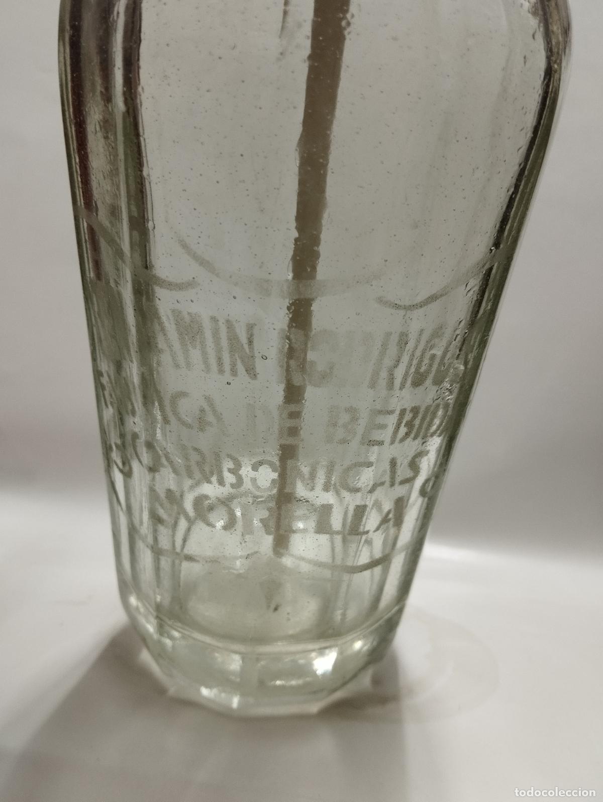 Botellas antiguas: SIFON BENJAMIN RODR&Iacute;GUEZ MORELLA - Foto 2