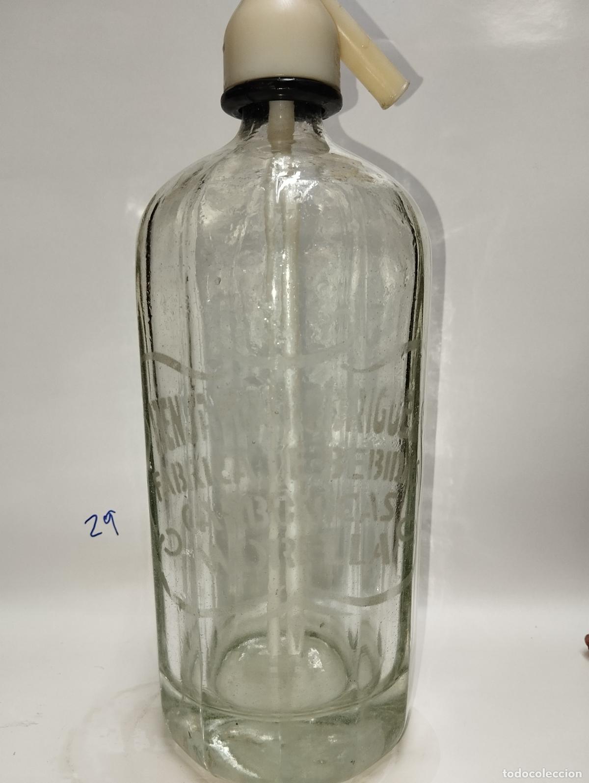 Botellas antiguas: SIFON BENJAMIN RODR&Iacute;GUEZ MORELLA - Foto 3