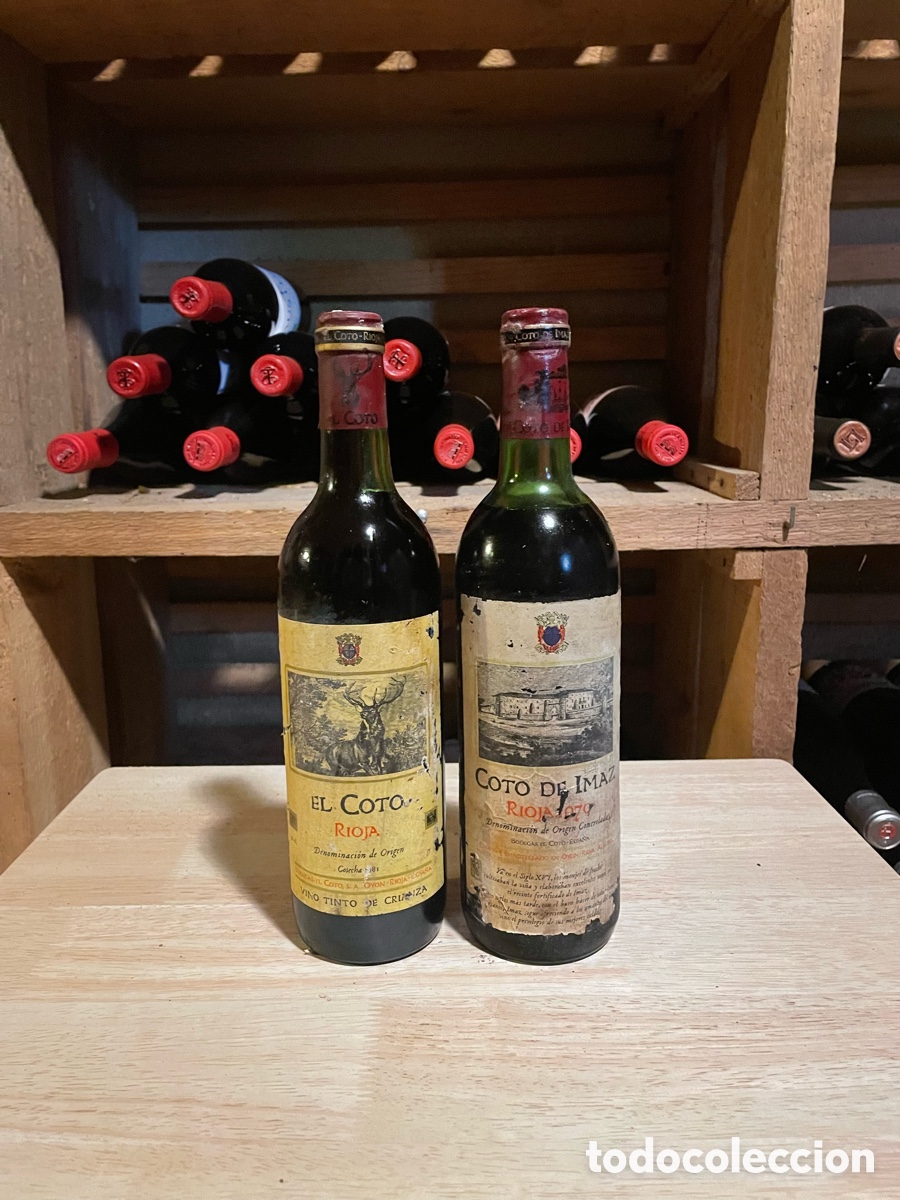 Alte Flaschen: El Coto Rioja Cosecha 1981 y El Coto de Imaz 1970