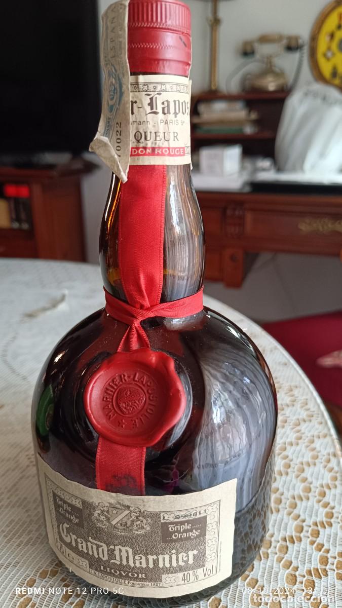Botellas antiguas: BOTELLA GRAND MARNIER CORDON ROUGE - Foto 1