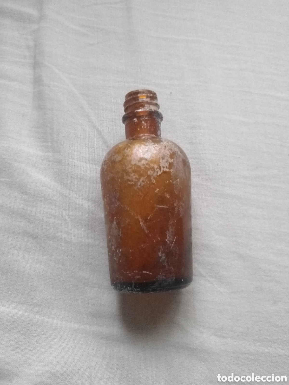 Botellas antiguas: BOTELLA DE CRISTAL ANTIGUA - Foto 1
