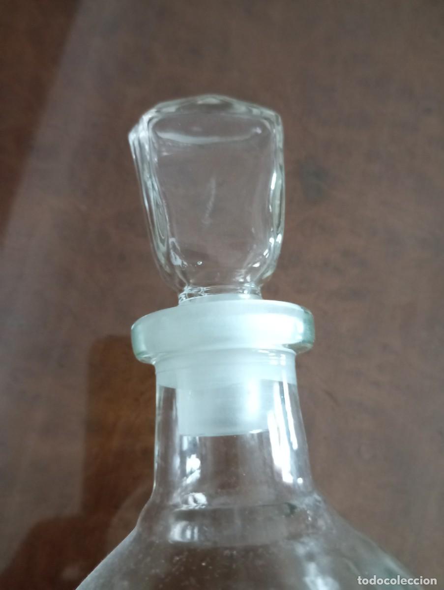 Botellas antiguas: BOTELLA DE CRISTAL DE WHISKY ESCOC&Eacute;S - Foto 3
