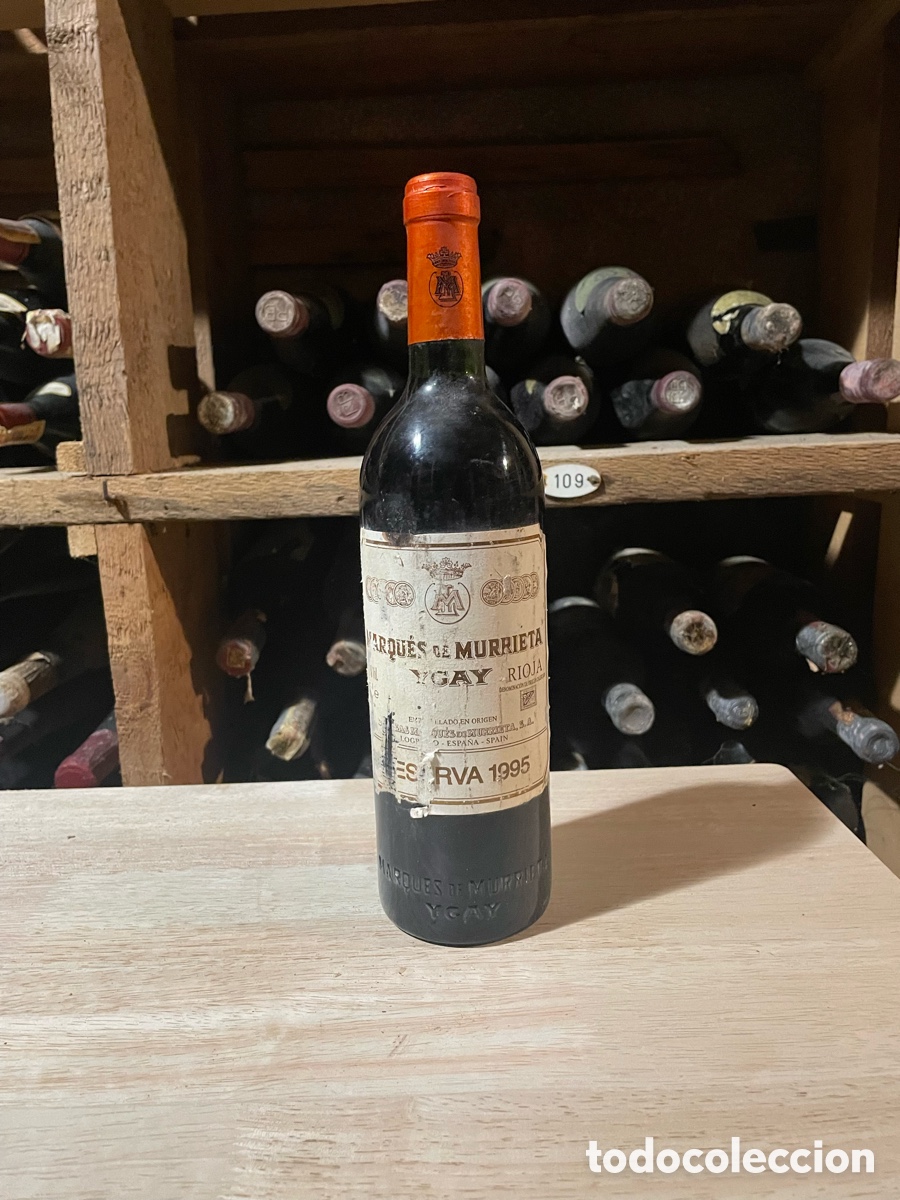 Alte Flaschen: Marqu&eacute;s de Murrieta Ygay Reserva 1995